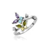 colorful-butterfly-toe-ring