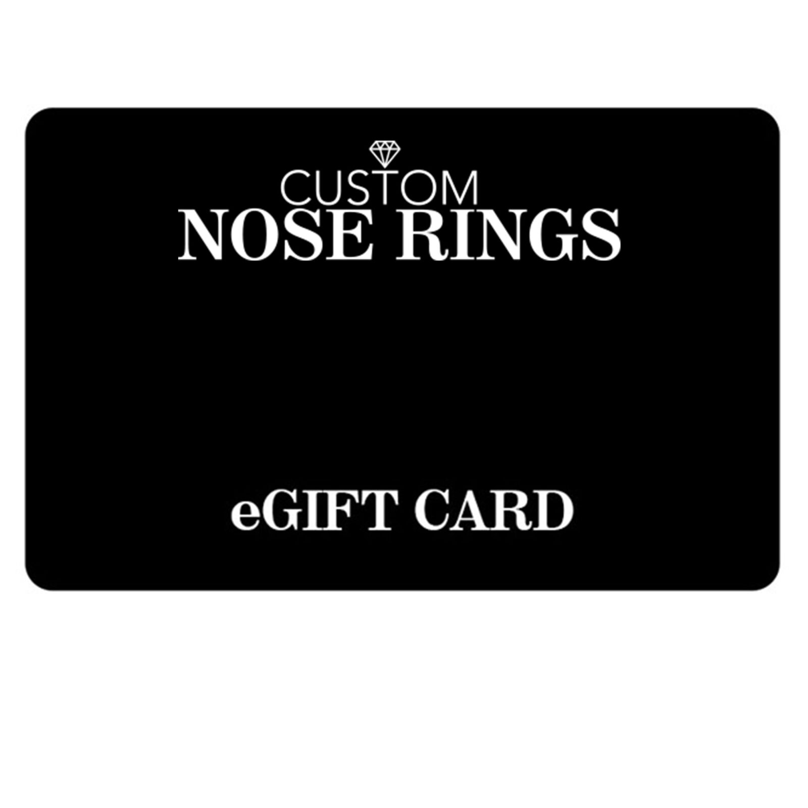 Custom Nose Rings eGift Card