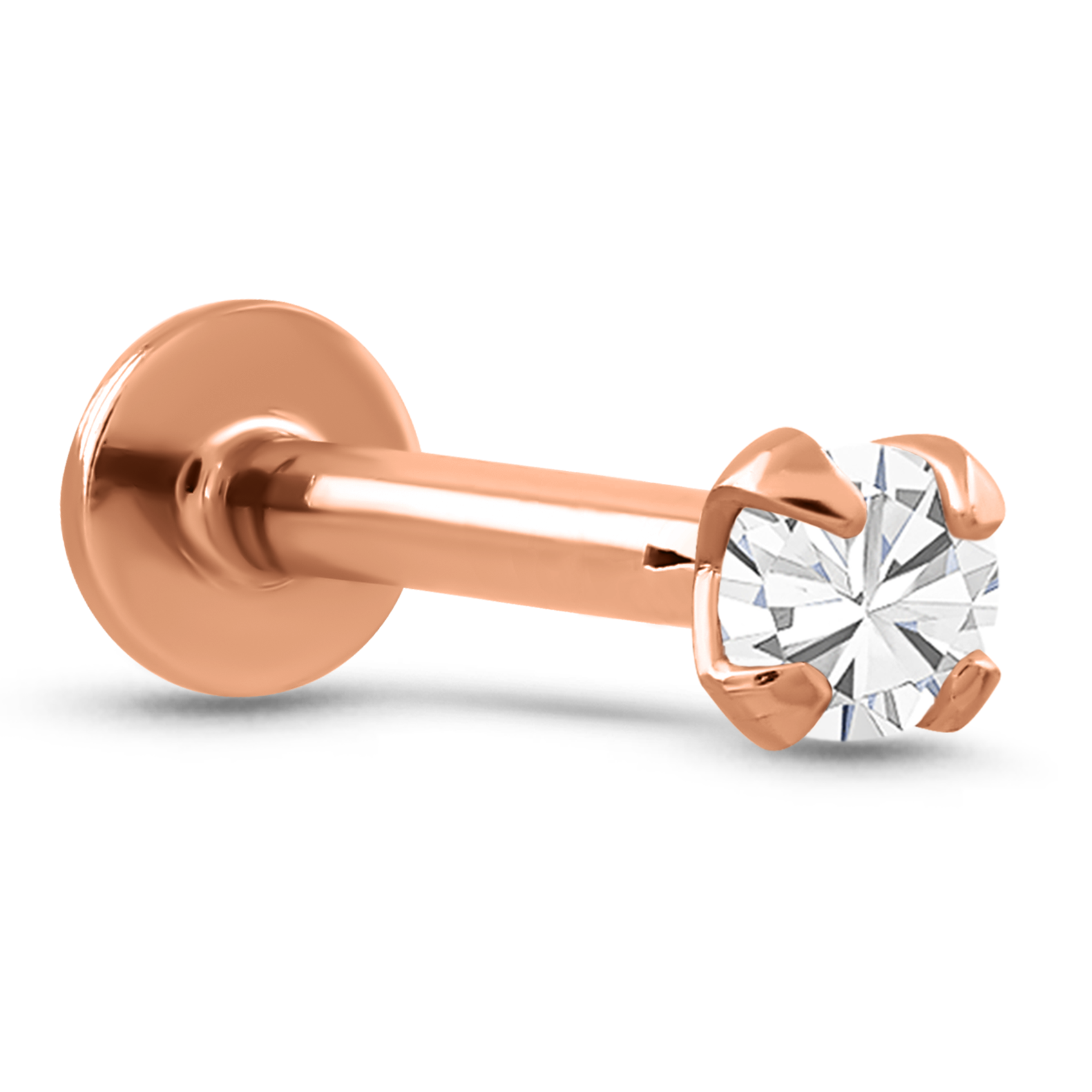 Rose-Gold-CZ-Labret-2mm