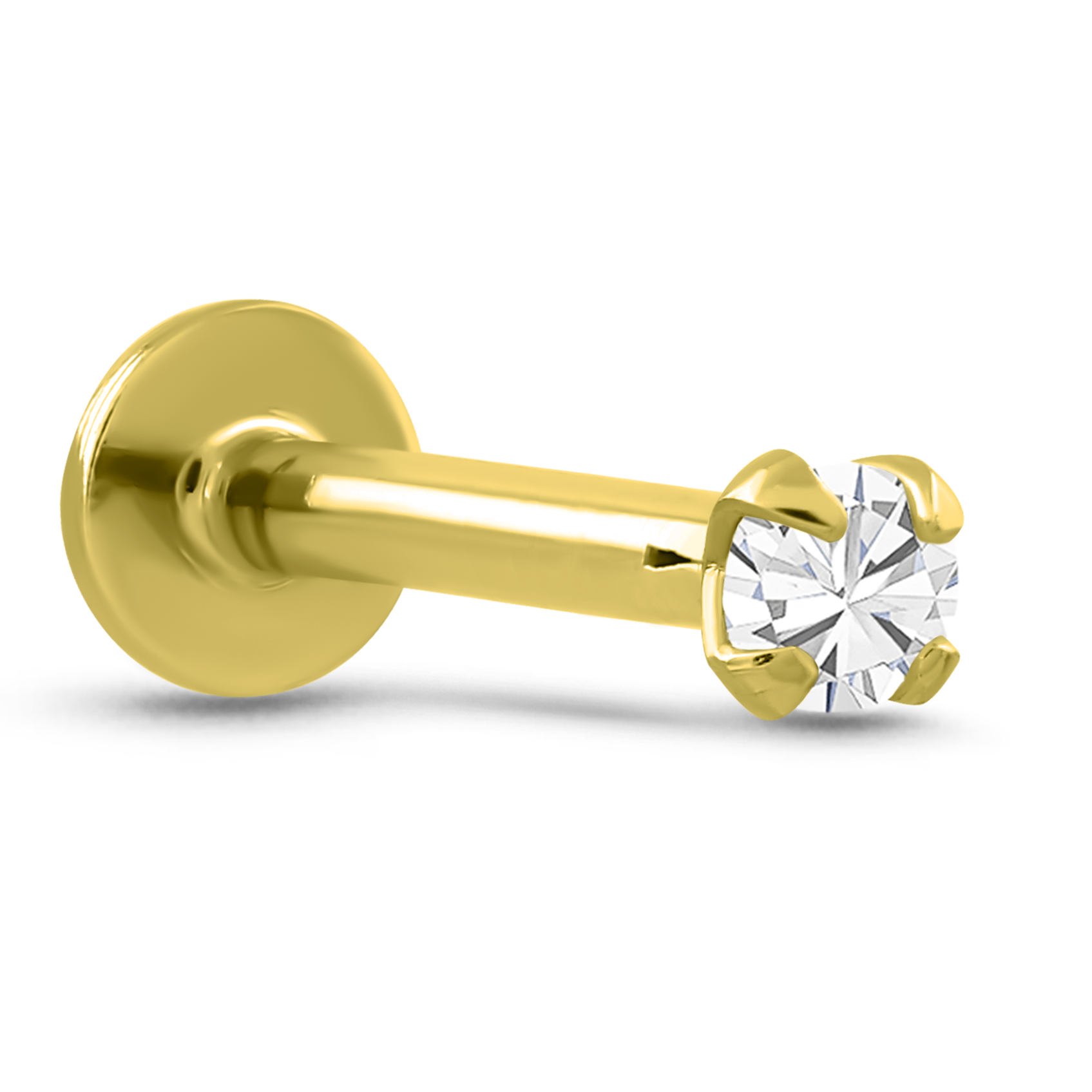 yellow-Gold-cz-Labret-1.5mm